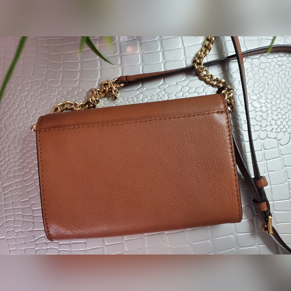 Michael Kors Hudson Large Phone Leather Crossbody - Picture 10 of 12